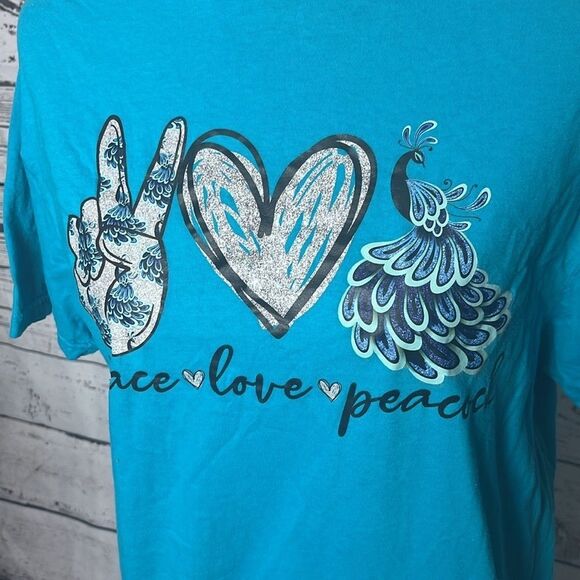 Custom Made Peacock Shirt - Picture 2 of 5